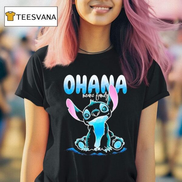 Ohana Means Family Lilo And Stitch T Shirt