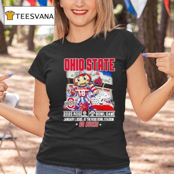 Ohio State Buckeyes Rose Bowl Game Go Bucks T Shirt