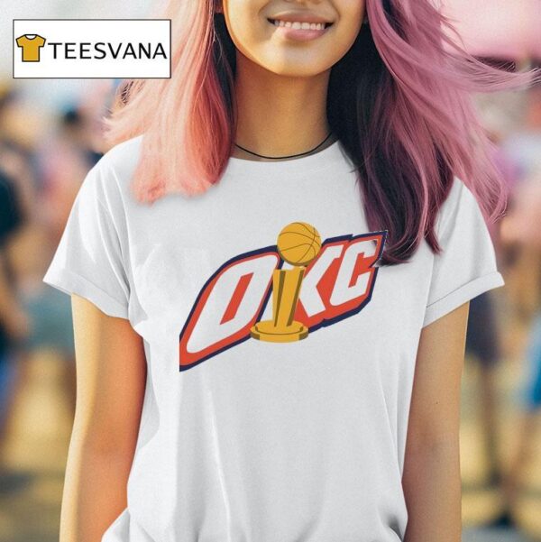 Okc Oklahoma City Thunder Wins Finals Champs T Shirt