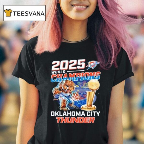 Oklahoma City Thunder World Champions Okc T Shirt