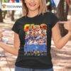 Oklahoma City Thunder Champion Nba Cup Signatures T Shirt