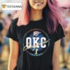Oklahoma City Thunder Nba Champions Circle Logo T Shirt
