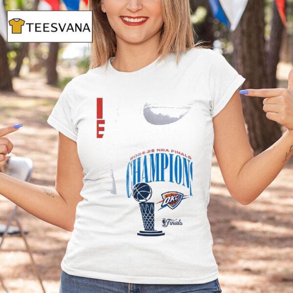 Oklahoma City Thunder Stadium Essentials Won For The City Nba Finals Cruise T Shirt