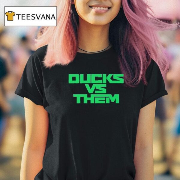 Oregon Ducks Vs Them Big Ten Championship Game T Shirt
