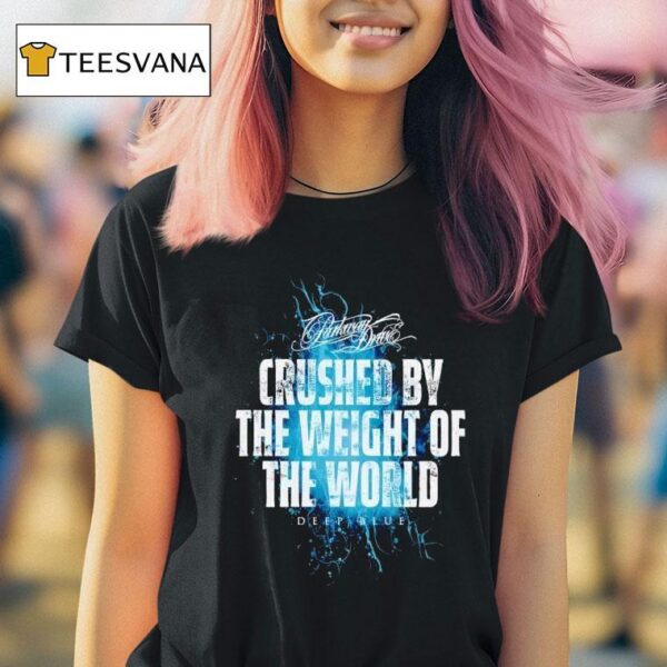 Parkway Drive Crushed By The Weight Of The World Deep Blue T Shirt