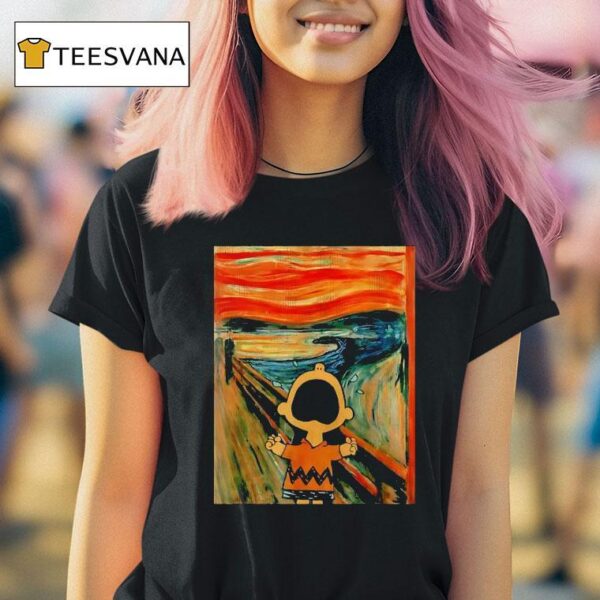 Peanuts Charlie Brown Scream Ar T Shirt