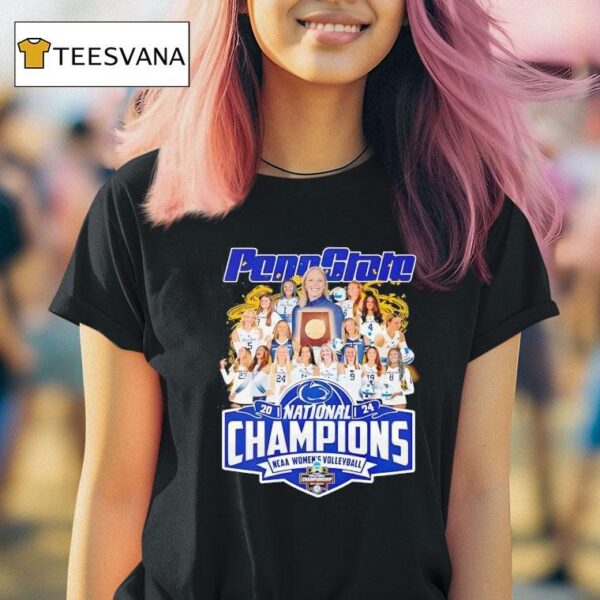 Penn State Lady Lions Women S Volleyball National Champions T Shirt