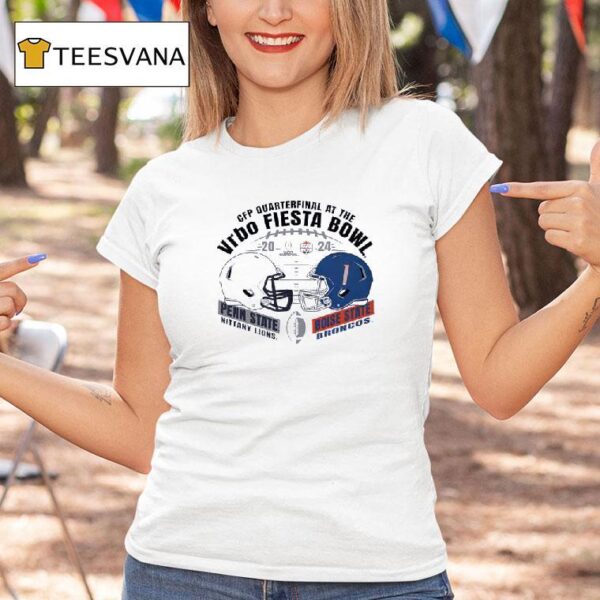 Penn State Nittany Lions Vrbo Fiesta Bowl Dueling Helme T Shirt