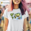 Political Sea Change Map T Shirt
