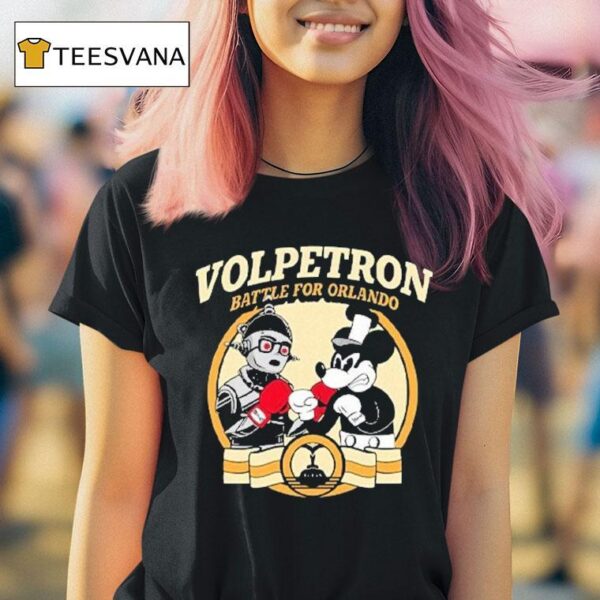 Ray Volpe Battle For Orlando Mickey Mouse T Shirt