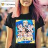 Real Madrid Baloncesto Campeones A Liga T Shirt