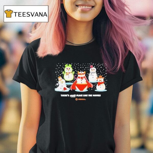 Regal Cinemas Snowmen T Shirt