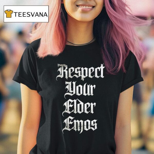 Respect Your Elder Emos T Shirt