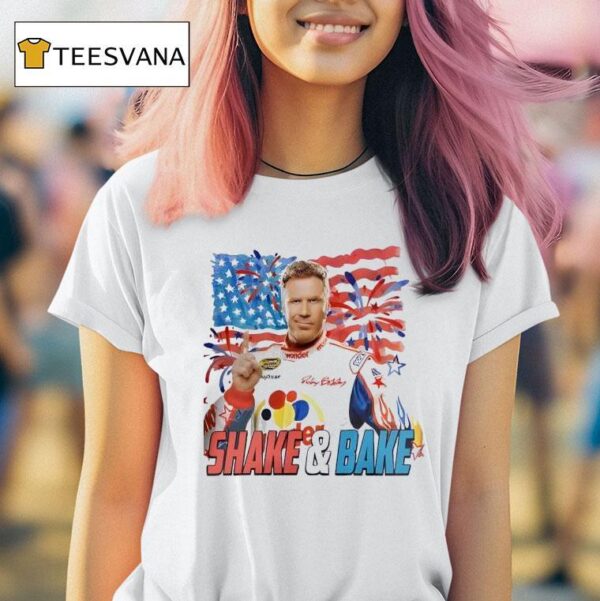 Ricky Bobby Shake And Bake T Shirt
