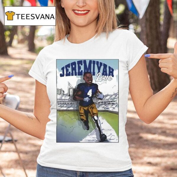 Riley Leonard A Jeremiyah Love Cartoon T Shirt
