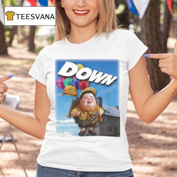 Russell Up Down T Shirt