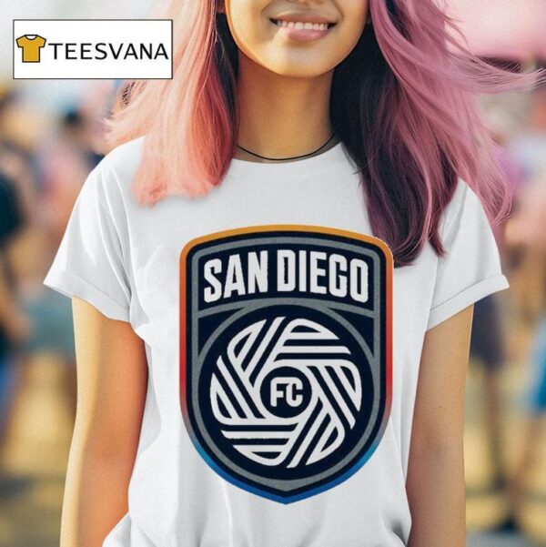 San Diego Fc Crest Logo T Shirt