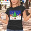 San Francisco Ers Happy Holidays Peanuts T Shirt