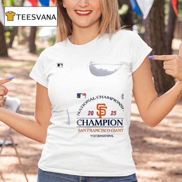 San Francisco Giants National Championship Champions T Shirt