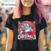 Santa St Louis Cardinals Merry Christmas T Shirt