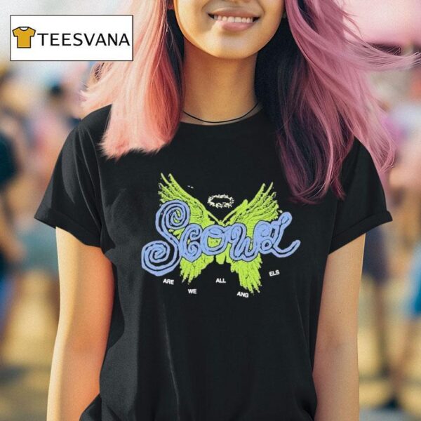 Scowl Wings Are We All Angels T Shirt