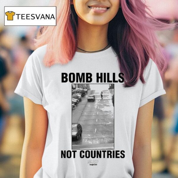Sean Young Bombing Jones Street In San Francisco Bomb Hills Not Countries Slap Magazine T Shirt