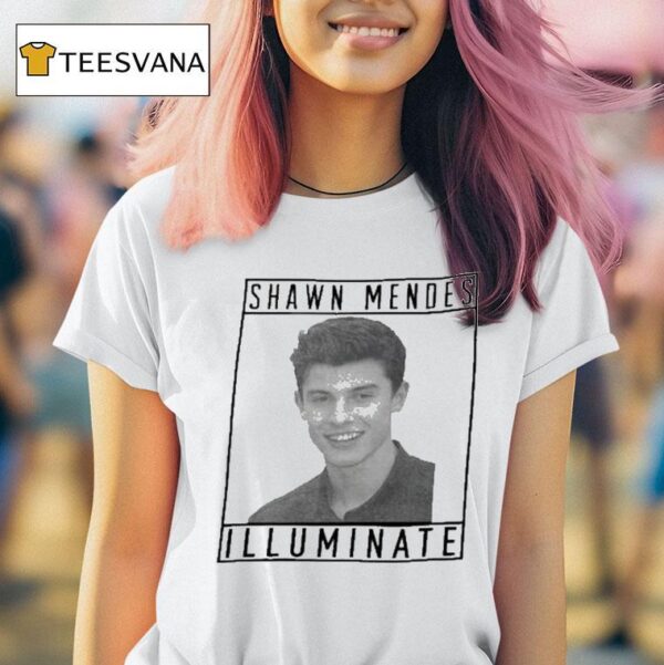 Shawn Mendes Illuminate North American Tour Photo T Shirt