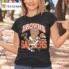 Shedeur Sanders Cleveland Browns Signature Cartoon T Shirt