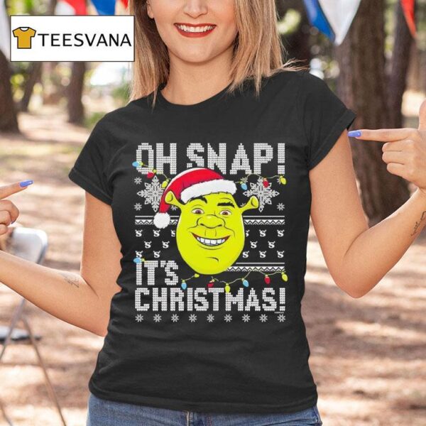 Shrek On Snap It S Christmas T Shirt