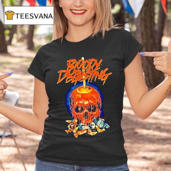 Skull Bloody Disgusting T Shirt