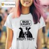 Spuds Mackenzie Bud Light Beer Fright Nigh T Shirt