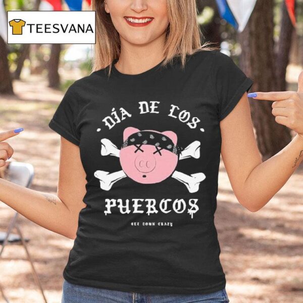 Supereeego Eeego Dia De Los Puercos T Shirt