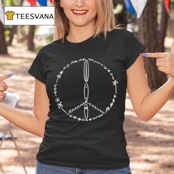 Surfboard Peace Wituka T Shirt