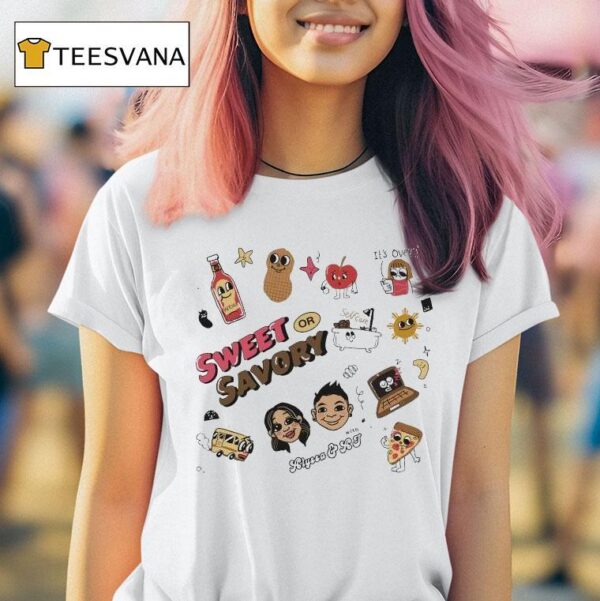 Sweet Or Savory Podcast Swee T Shirt