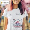 Texas Rangers American League Champions T Shirt