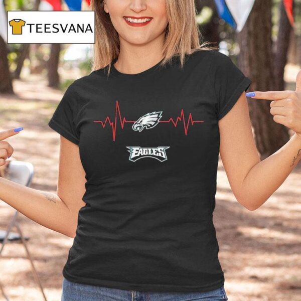The Heartbeat Of Philadelphia Eagles T Shirt