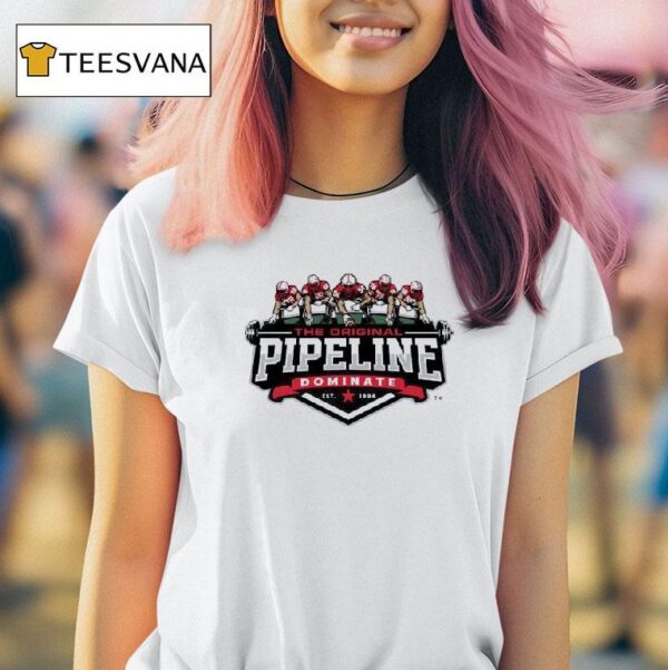 The Original Pipeline Dominate Est Logo T Shirt
