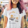 The Simpsons Bart And Maggie Simpson Surfing T Shirt