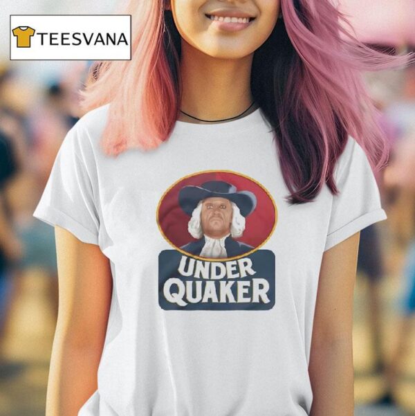 The Underquaker Style Quaker Oats Brand T Shirt