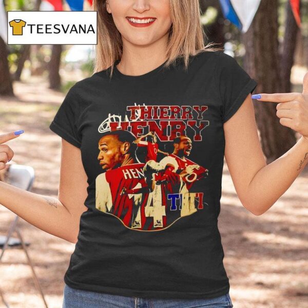 Thierry Henry Arsenal Vintage T Shirt