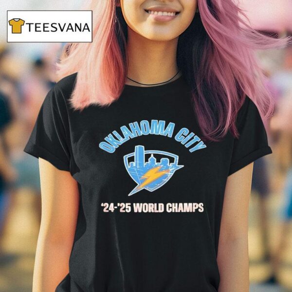 Thunder Champs Okc Basketball World Champs T Shirt