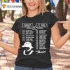 Trueno Eub World Tour Dates T Shirt