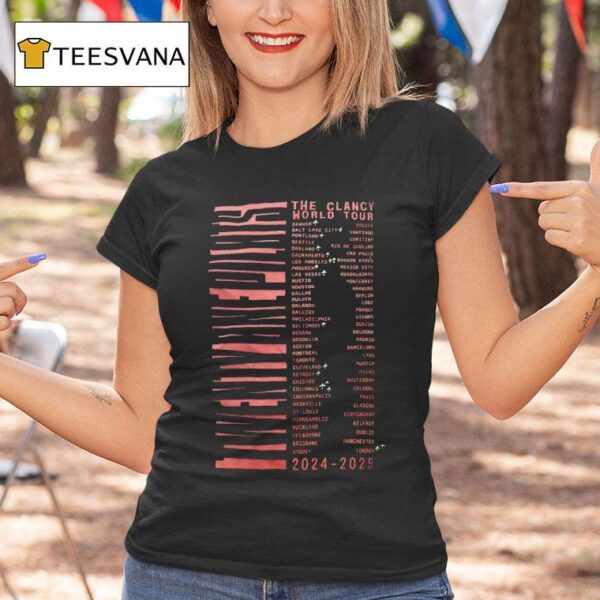 Twenty One Pilots The Clancy World Tour T Shirt