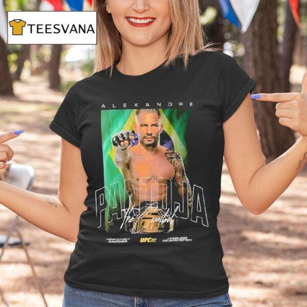Ufc Alexandre Pantoja The Cannibal Ufc Fighter World Flyweight Championship On June T Shirt