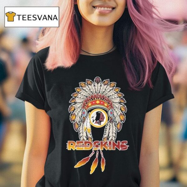 Washington Commanders Redskins X Native American T Shirt