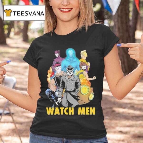 Watch Men Clock Time T Shirt