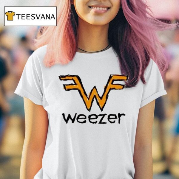 Weezer Doodle Logo T Shirt