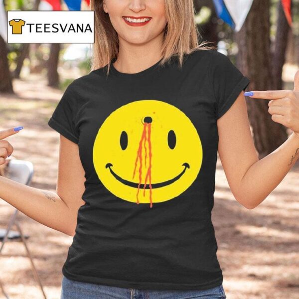 Wild Oats Shot Smiley Face T Shirt