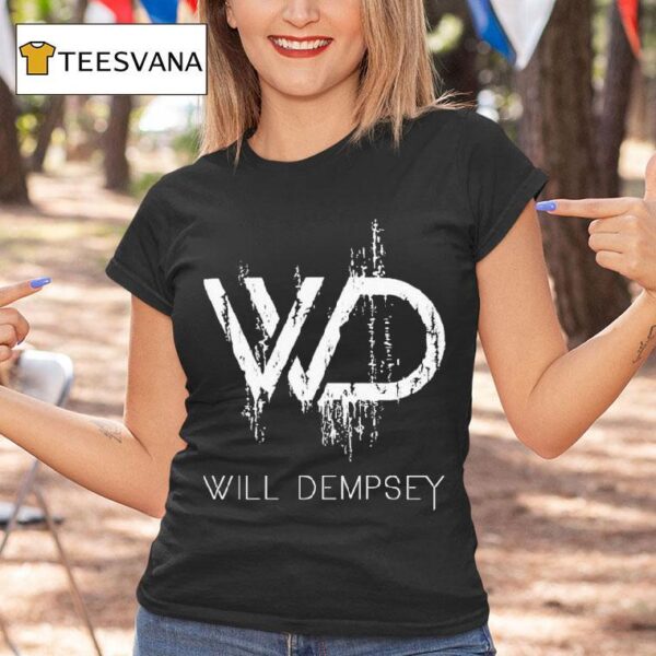 Will Dempsey Wd Shorthand Logo T Shirt