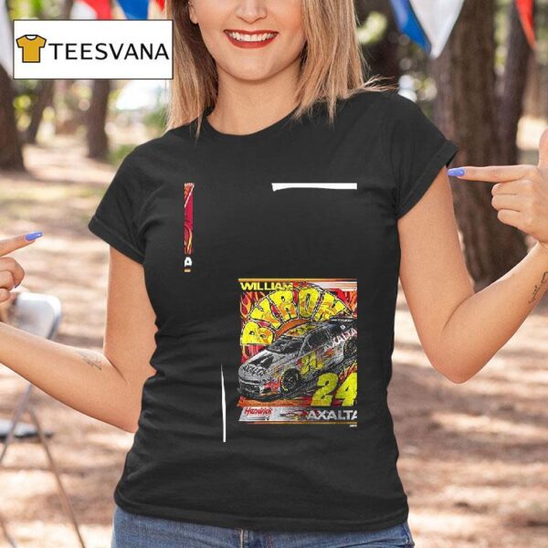 William Byron Axalta Darlington Throwback T Shirt